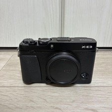 Fujifilm X-E3 Black Body, Batt Charger,