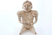 Large Pre-Mayan Olmec Articulating Arms Pre-Columbian figure