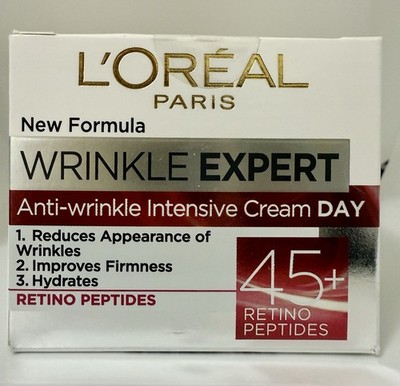 L'Oreal Wrinkle Expert Anti-Wrinkle Intensive Cream / Day Cream 45+  - 50ml