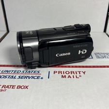 Canon VIXIA HF S100 Flash Memory High Definition Camcorder AS IS /Untested READ