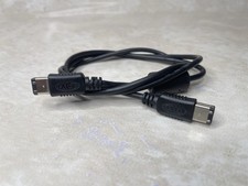 Lacie 6-Pin to 6 Pin IEEE 1394 FireWire Data Cable Cord Male to Male 2 ft. Black