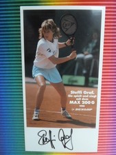-hsv- Steffi Graf (Tennis), Autogrammkarte (80x150mm)