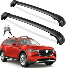 2p Cross Bars For Mazda Cx90 Cx-90 2024-2026 Lockable Roof Rack Cargo Carrier 2p Cross Bars For Mazda Cx90 Cx-90 2024-2026 Lockable Roof Rack Cargo Carrier