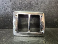 1949 50 Nash Front Park Turn Light Lamp Bezel Trim Coupe 14641 Ambassador OEM OE