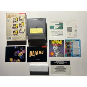 Deja Vu (NES) Works Great Complete CIB w/ poster! 🔥good shape! 