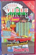 COMMODORE 64/128 -- VIDEO POKER LAS VEGAS (MASTERTRONIC ENTERTAINMENT USA)