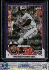 2023 Topps Update #US219 Dillon Tate Purple Foil SN /799 Baltimore Orioles 9.1G