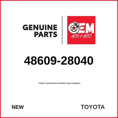 Genuine Toyota Alphard Front Suspension Support Sub-Assembly 48609-28040