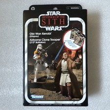 Star Wars Vintage Collection Obi-Wan Kenobi Airborne Clone Trooper 2-Pack Figure