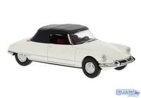 Brekina Citroen Ds Cabrio Geschlossen Weiß 14234