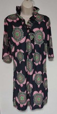 Simply Southern Women's M Casual Dress Navy Blue Sea Turtle Print NEW NWT