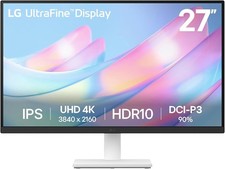LG 27US500-W Ultrafine Monitor 27-Inch 4K UHD HDR10 IPS HDMI DisplayPort White