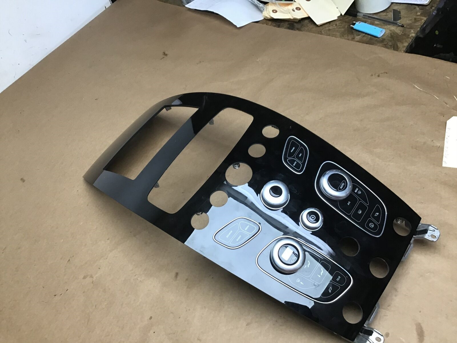 Aston Martin DB9 GT 2016 Center Console Climate Switch Trim Panel Cover 13-16 #2