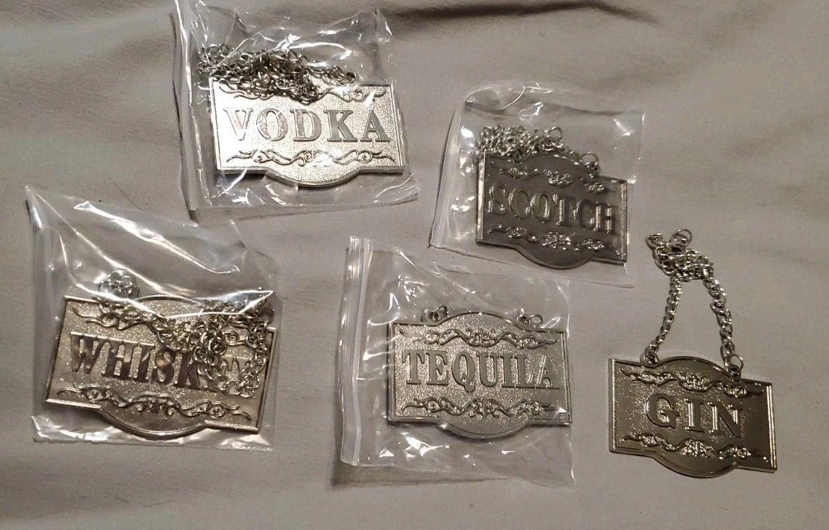 Decanter Tags In other Collectible Barware for sale | eBay