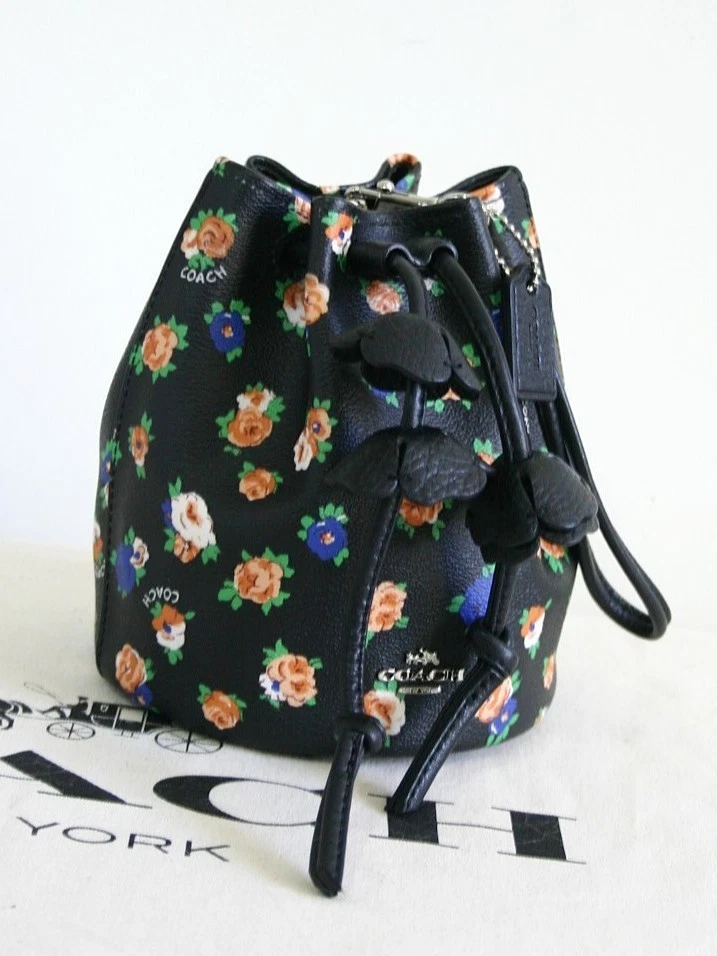 Coach Drawstring Floral Bags & Handbags for Women for sale  display picture 1