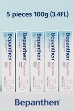 Pack of 5 Bepanthen Nappy Care Ointment Provitamin B5~100g~EXP:10/2027
