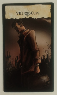 Ultra Pro Cthulhu's Vault Tarot Card 8 Of Cups 4.75'' X 2.75''