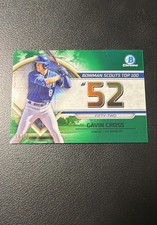 2023 Bowman - Bowman Scouts Top 100 Gavin Cross  74/99 (RC) Kansas City Royals 