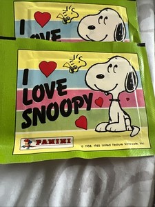 Snoopy Album Stickers New In Package And Some Not 