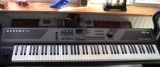 Kurzweil PC1x full sized weighted keyboard 88keys -1, Black, manual, cord,