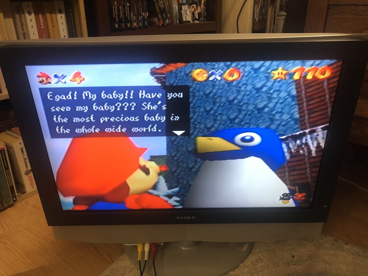 Sony KLV-23HR1 23” LCD Wega TV w/ Remote & Stand Retro Gaming TV