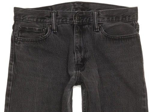 Jeans rectos regulares negros para hombre Levi's 504 W32 L29 (98149) - Imagen 3 de 10
