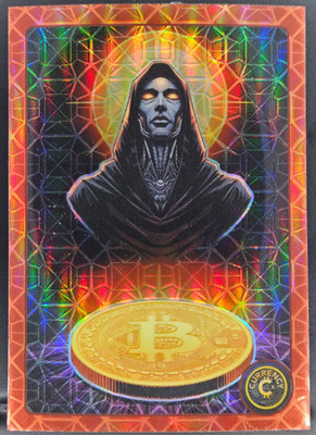 Cardsmiths Currency Series Summer - #SM-8 Satoshi Nakamoto GARNET Gemstone 25/75