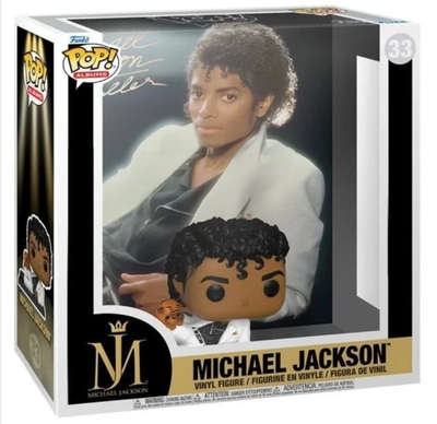 FUNKO POP! ファンコ　マイケル ジャクソン　スリラー　アルバムカバー版 Funko Pop! Album Cover with Case: Michael Jackson - Michael