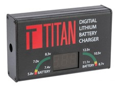 Titan Airsoft 1-3 Cell Li-Po/Li-Ion Battery Charger for Airsoft AEG Batteries