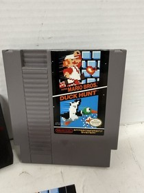 NES Nintendo Super Mario Bros / Duck Hunt with Original Manual
