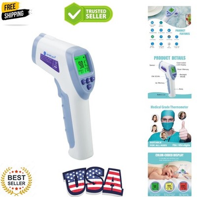 Digital Forehead Thermometer for Kids, Adults, and Babies - Touchless, Non-Co...