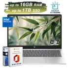 New HP Laptop Computer 14 Intel N200 Upto 16GB RAM & 1TB SSD Office 2024 Backlit