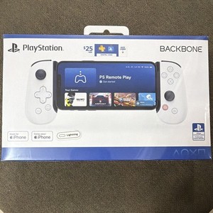 Backbone One PlayStation Edition iPhone Lightning Controller PS4/PS5 iOS White