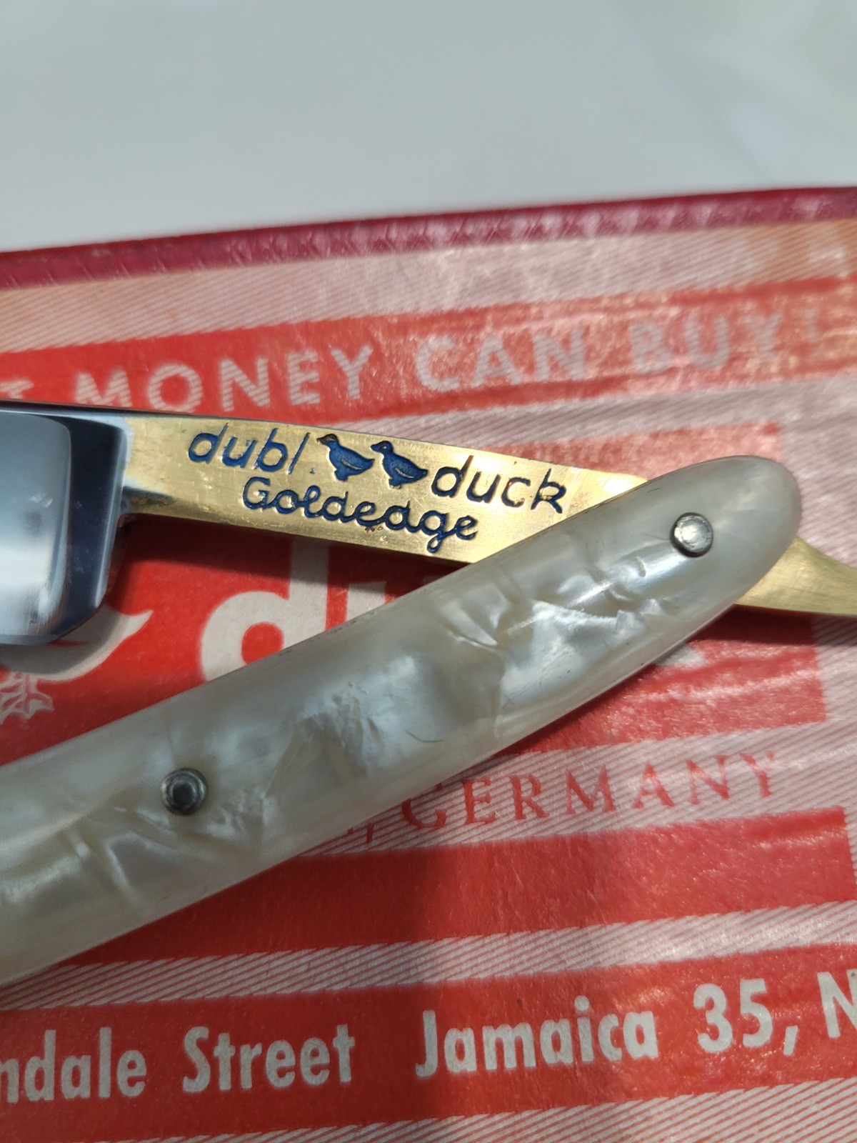 Dubl Duck Goldedge 5/8 And Strop Beautiful set