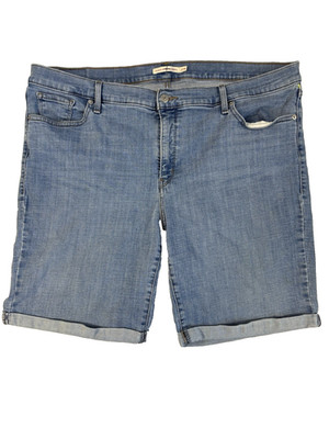 Levi's Women's 22W Classic Bermuda Shorts Urban Streetwear Everyday Summer Basic