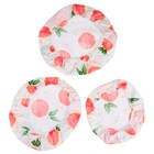 3pcs Bowl Covers with Elastic Edging Stretchable Cotton Food Wraps Elastic Cover