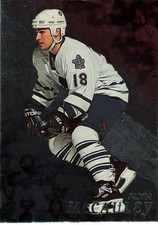 Alyn McCauley 1998-99 Be a Player #138 Toronto Maple Leafs Hockey
