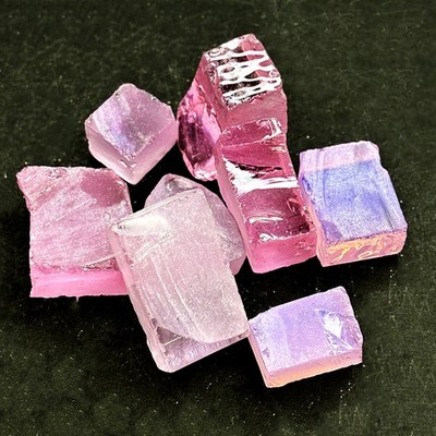 Top Quality Lab Created Pink Sapphire Lot 1000 Ct Certified Rough Unique Gems