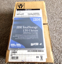 New Sealed Lot of 10 IBM LTO Ultrium 4 800GB/1600GB Data Cartridges
