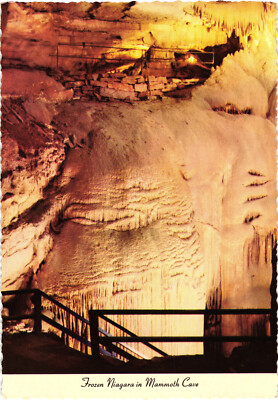 #ad #ad Frozen Niagara in Mammoth Cave Postcard Posted H.S. Crocker Co. $4.99