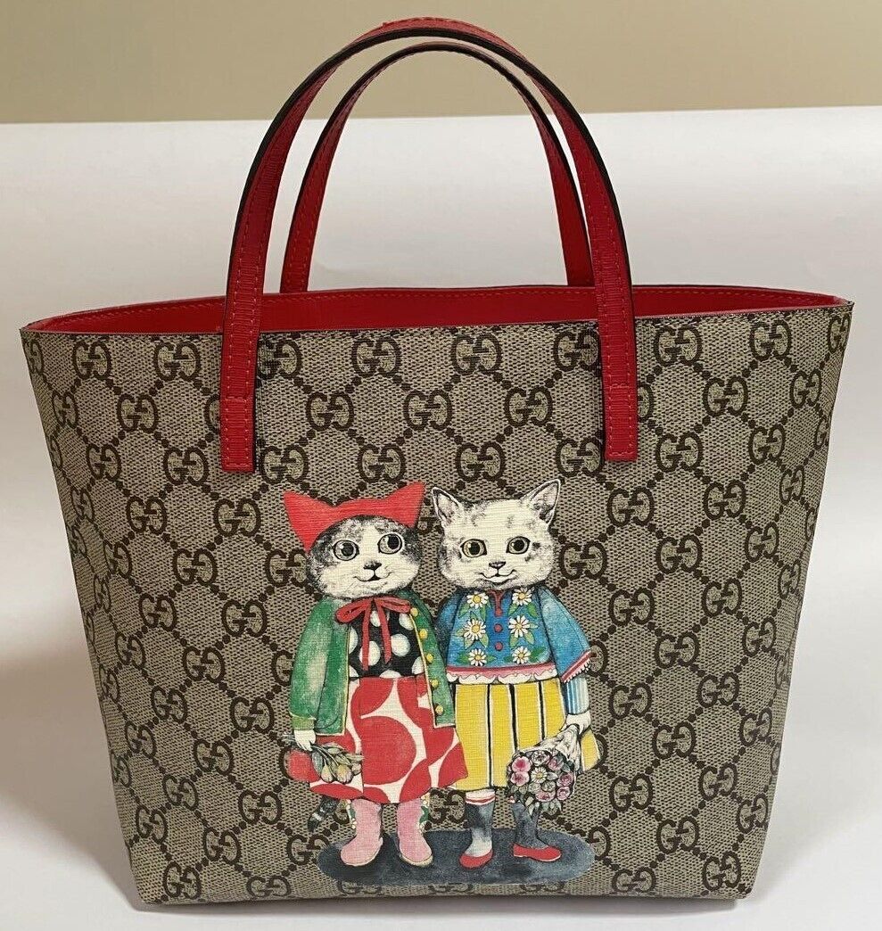 GUCCI Children Cat Cat Ladies Bag Higuchi Yuko White Limited GUCCI Children Cat Cat Ladies Bag Higuchi Yuko White Limited