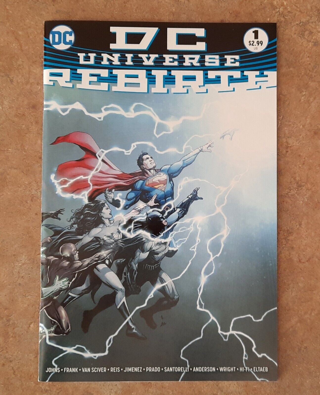 DC Universe: Rebirth #1 (DC Comics July 2016)