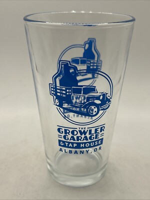 THE GROWLER GARAGE & TAP HOUSE Albany Oregon Beer Point Glass Bar Mancave