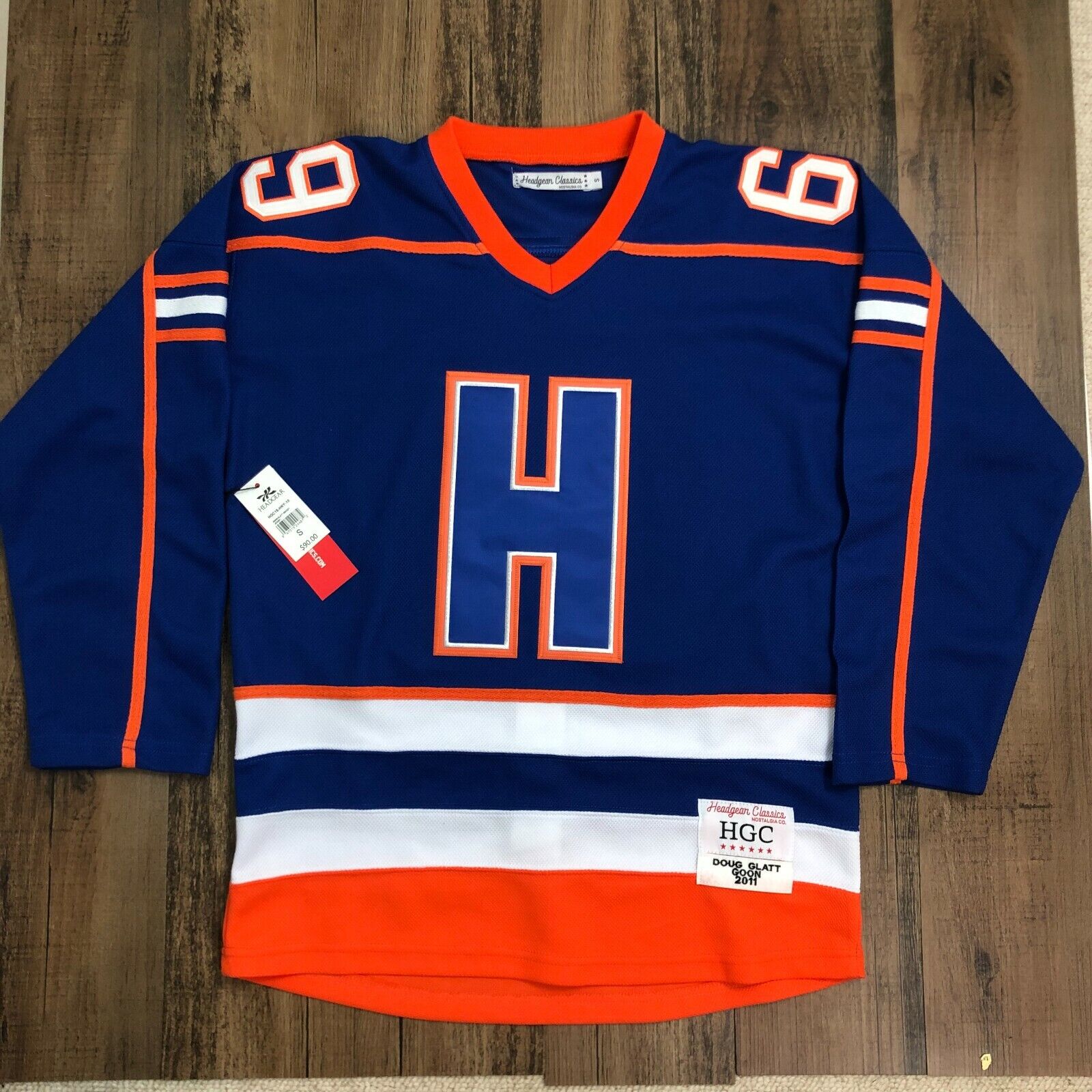 Doug Glatt #69 - Halifax Highlanders - Goon Movie Jersey