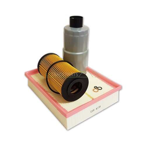 RANGE ROVER P38 2.5D DIESEL NEW SERVICE FILTER KIT, AIR, OIL & FUEL