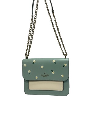 NWOT Kate Spade Purse Remi Daisy Embroidered Chain Crossbody Bag
