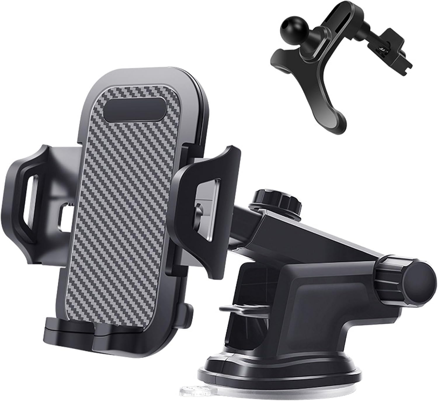 Long Arm Universal Car Phone Mount for Thick Cases and Big Phones-image