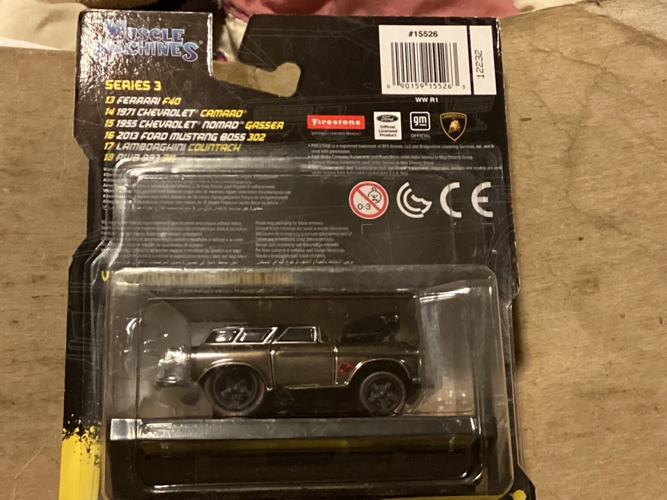 Muscle Machines 1987 Buick GNX GOLD WHEELS CHASE #24 - Rare W/Sticker - Mint - Image 2 of 4