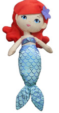 Muñeca de Peluche Princesa Disney TAN DULCE ARIEL 13.5" Sirenita Lino como Satén