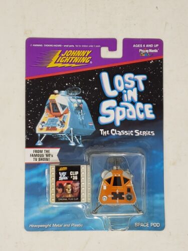NIP Johnny Lightning Lost In Space Chariot Jupiter 2 Robot B-9 Space Pod 1998 - Picture 4 of 11